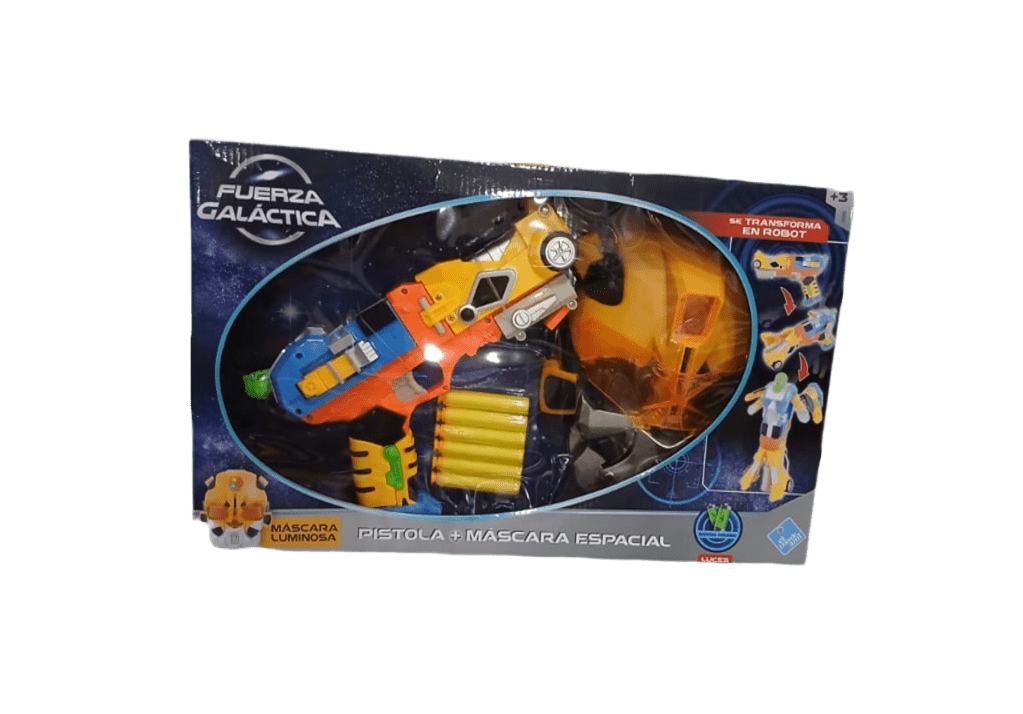Imagen del producto Pistola Lanzadardos con Máscara Espacial