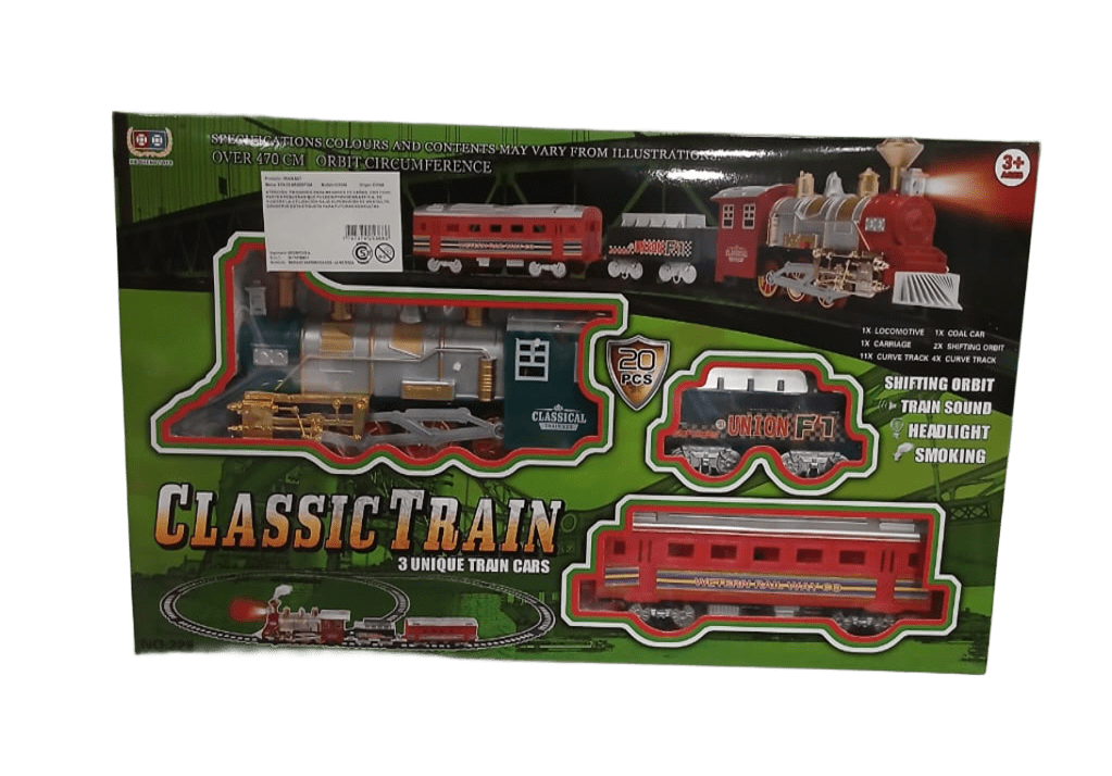 Imagen del producto Tren Clásico con Luz, Sonido y Humo